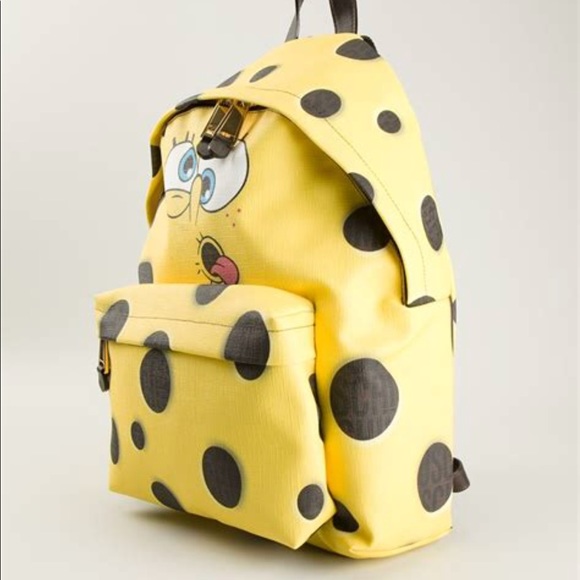 Moschino Spongebob Backpack Rare Jeremy Scott - Picture 4 of 16